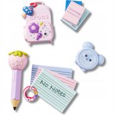 Crocs Przypinki Ozdoby Piny Charms Jibbitz Girly Back to School 5pc