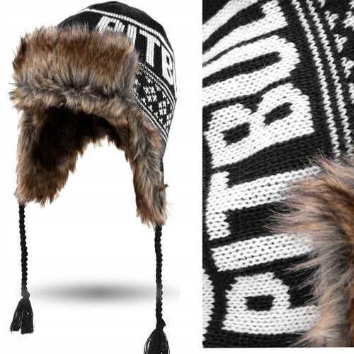 CZAPKA ZIMOWA PIT BULL USZATKA CIEPŁA WYGODNA PITBULL na Arena.pl