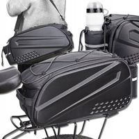 SAKWA ROWEROWA NA BAGAŻNIK TORBA NA RAMIĘ ROWER 10L USZTYWNIANA WODOODPORNA