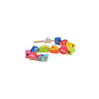 CLASSIC WORLD Drewniane Koraliki Ruch Drogowy 1