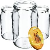 24x Słoiki 900ml Na Przetwory Miód + Wieczko fi82