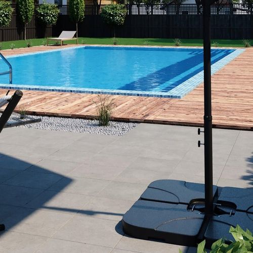 Obciążniki podstawa do parasola pawilonu 4szt wypełnienie woda piasek na Arena.pl