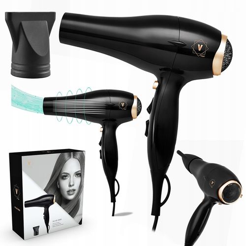 SUSZARKA DO WŁOSÓW HD3000 JONIZACJA DUŻA LEKKA 2000W 3 TEMP Koncentrator na Arena.pl