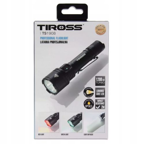 TIROSS LATARKA CREE LED 6500K TS1908 na Arena.pl