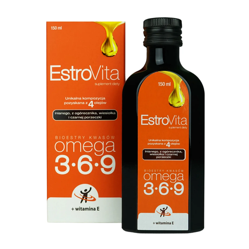 EstroVita Omega 3-6-9 z witaminą E 150 ml na Arena.pl