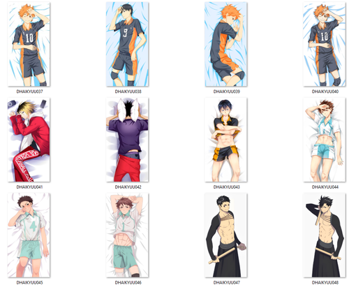 Dakimakura Haikyuu!! DO WYBORU na Arena.pl