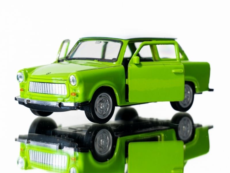 WELLY TRABANT 601 1:34 SAMOCHÓD KOLEKCJONERSKI zdjęcie 1