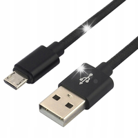 SZYBKI KABEL MICRO USB 2.4A MOCNY PRZEWÓD OPLOT 0.3M SZYBKIE ŁADOWANIE