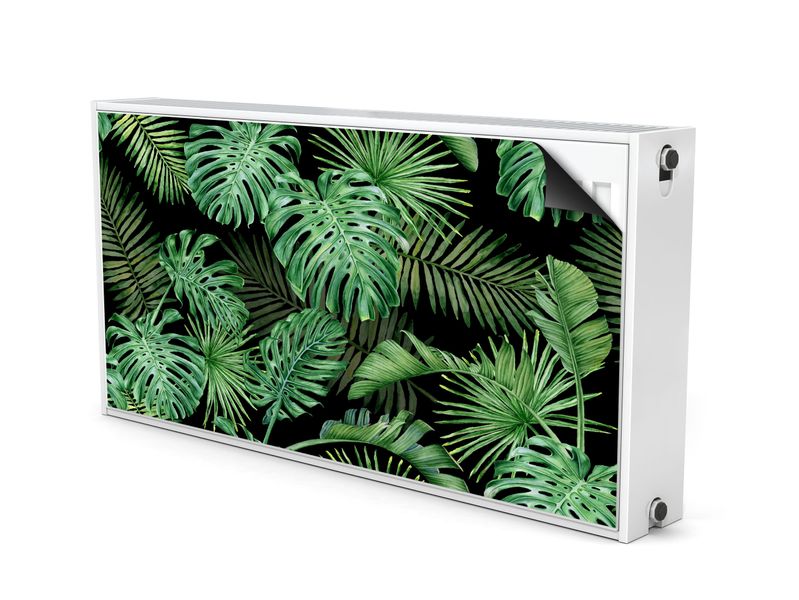 Osłona Magnetyczna Kaloryfera LIŚCIE Egzotyczne Natura 110cm x 60cm zdjęcie 2