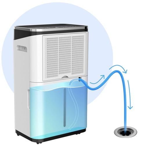 Osuszacz powietrza kompresorowy - pochłaniacz wilgoci 25l/24h higrostat Berdsen BD-533 biały na Arena.pl