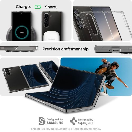 spigen airskin galaxy z fold 6 crystal clear na Arena.pl