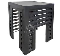 Osłona klimatyzatora pompy ciepła 100x60x120 cm niepełna zabudowa NB344