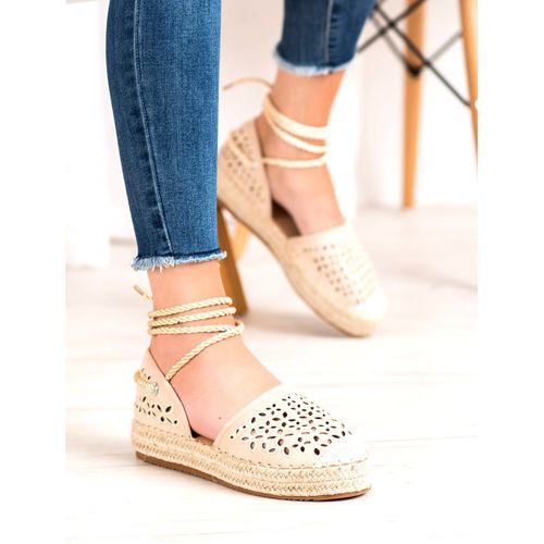 Wiązane Espadryle Na Platformie r.36 na Arena.pl