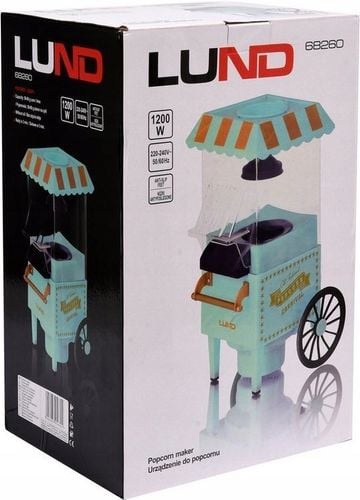 MASZYNKA DO POPCORNU 1200W MASZYNA URZĄDZENIE DO ROBIENIA POPCORNU na Arena.pl