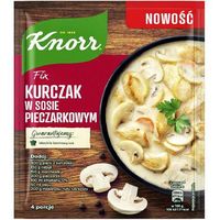KNOR FIX KURCZAK W SOSIE PIECZARKOWYM 33g
