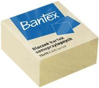 bloczek samop. 75x75/400k żółte 400086401