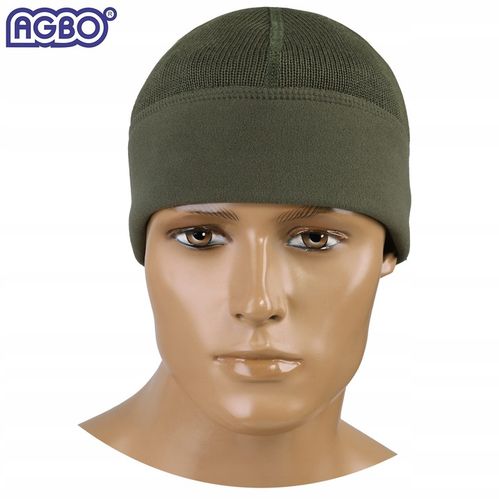 CZAPKA ZIMOWA WOJSKOWA WP WZ.420Z-MON Wełna MERINO Dwustronna Olive 54-55 na Arena.pl