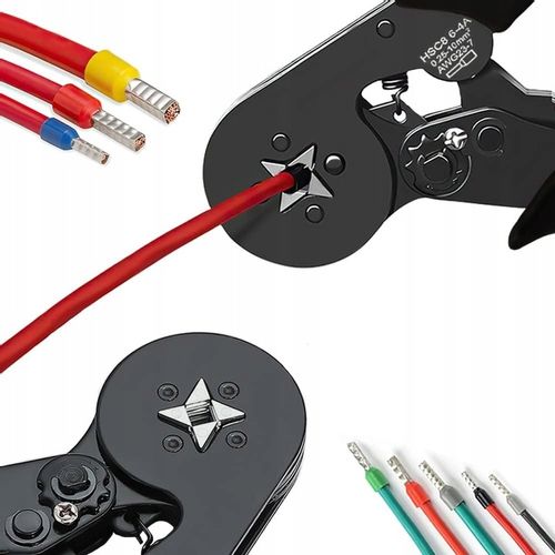 ZACISKARKA DO TULEJEK PRASKA KONEKTORÓW KOŃCÓWEK KABLI 1200 TULEJEK na Arena.pl