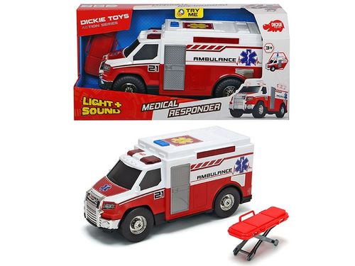 DICKIE A.S. Ambulans Czerwony 30cm na Arena.pl