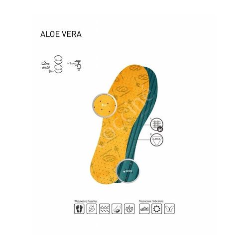 r.42 - wkładki lateksowe z aloesem coccine aloe vera na Arena.pl