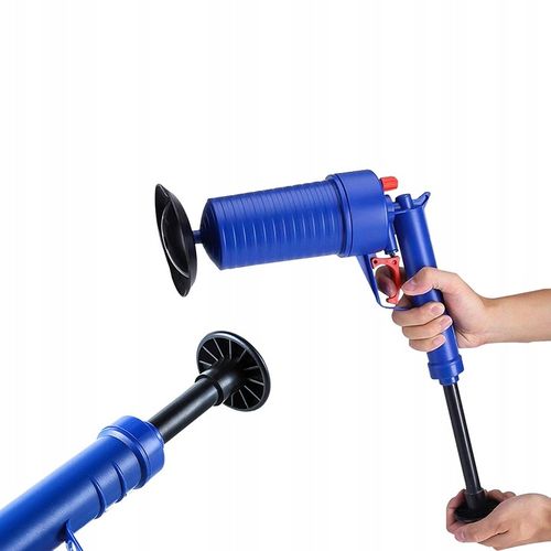 PISTOLET DO UDRAŻNIANIA RUR PRZEPYCHACZ TOALET WC ZLEWU KANALIZACJI KRET na Arena.pl