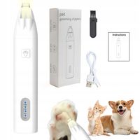 TRYMER DO ŁAP PSA MASZYNKA DO SIERŚCI KOTA CICHA PRACA 2 LED