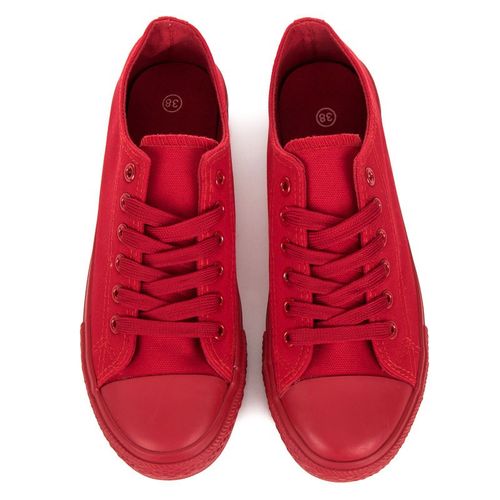 CZERWONE TRAMPKI Rozmiar - 41 na Arena.pl