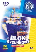 Blok Rysunkowy A3, 20 Kartek