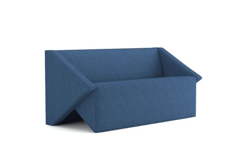 Sofa Linara 158cm niebieska ciemna D2 na Arena.pl
