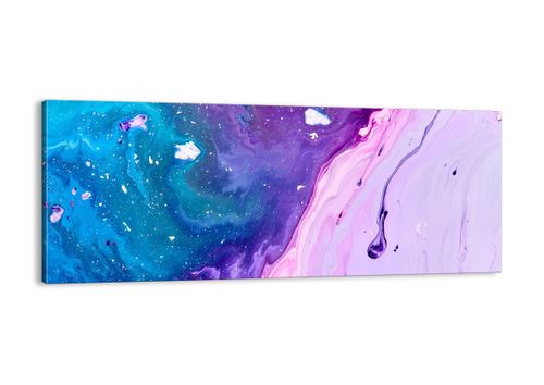 Obraz Na Płótnie - Kompozycja Błekit - 100X40 Cm - Ab100X40-3824 na Arena.pl