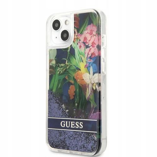 Etui do iPhone 13 mini Guess Niebieski Hardcase na Arena.pl
