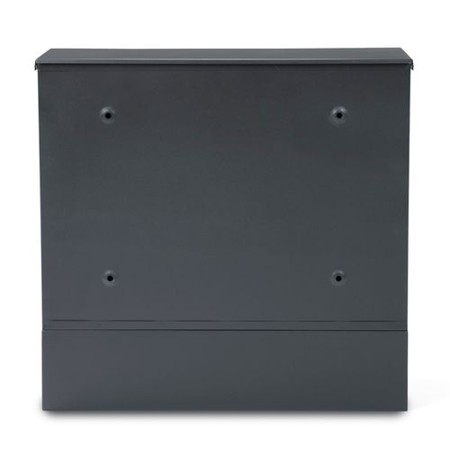 Skrzynka pocztowa na listy pocztę gazety geometryczna antracyt POST na Arena.pl