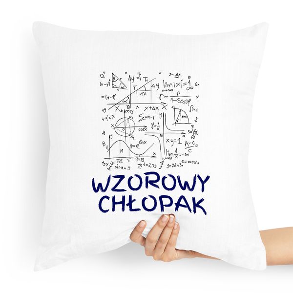 Poduszka Prezent Dla Chłopaka Wzorowy Chłopak Z Nadrukiem Ze Zdjęciem zdjęcie 1