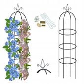 PERGOLA OGRODOWA TARASOWA METALOWA PODPORA DO PNĄCZY RÓŻ KOLUMNOWA 190cm