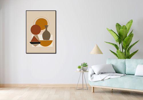 Plakat 70x100cm Geometryczna Utrata na Arena.pl