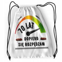 Plecak Urodziny 70 70Te Sportowy Szkolny Worek Z Nadrukiem Ze Zdjęciem