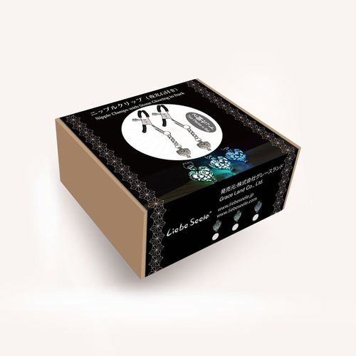 klamerki na sutki glow-in-dark nipple clamps liebe seele na Arena.pl