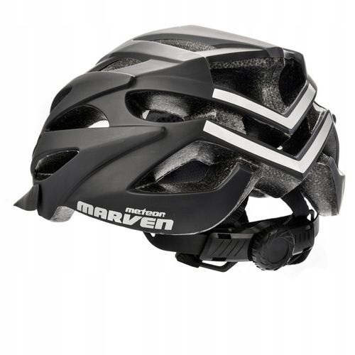 KASK ROWEROWY REGULOWANY METEOR MARVEN L 58-61cm siatka 3-kolorowy AIR FLOW na Arena.pl