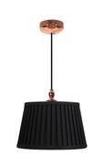 Amore zwis 1x60W E27 stożek czarny