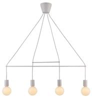 Alto zwis 4x40W E27 biały matowy