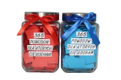 Prezent 365 Powodów dla których Cię kocham na Arena.pl
