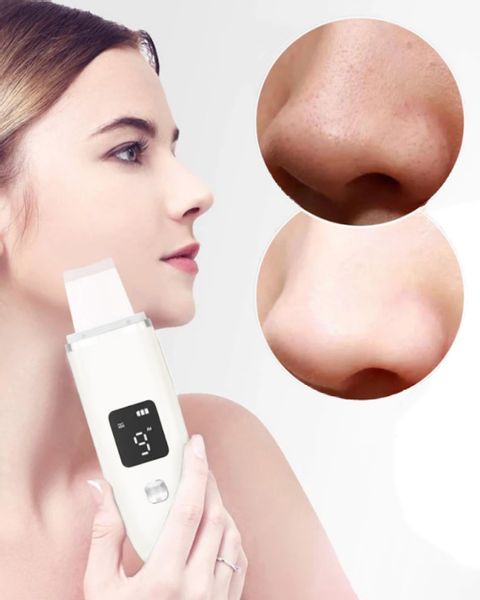 PEELING KAWITACYJNY BEZPRZEWODOWY URZĄDZENIE PILING DO TWARZY 5W1 BIAŁ zdjęcie 9