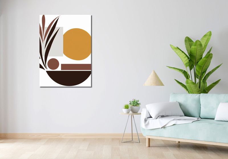 Obraz 70x100cm Stylizacja Roślin zdjęcie 2