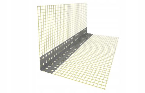 NAROŻNIK PCV Z SIATKĄ 2,5 MB styropian 25 sztuk na Arena.pl