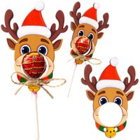 Prezent na Mikołajki dla dzieci kolorowa ozdoba na lizaka