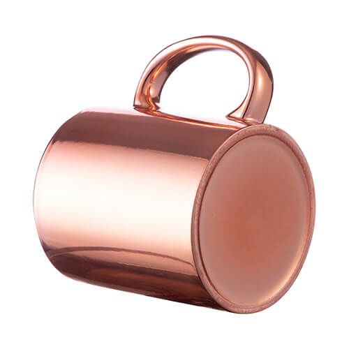 Kubek platerowany 330 ml do sublimacji - miedziany na Arena.pl