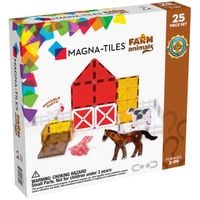 MAGNA TILES Klocki Magnetyczne Konstrukcyjne Farm Animals Zwierzęta 25 el.