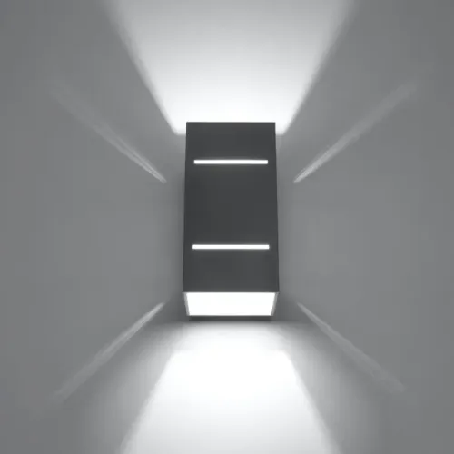 Kinkiet BLOCCO szary na Arena.pl