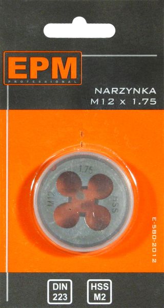 narzynka m18x2,5 - e-580-2018 zdjęcie 1