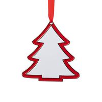 Metalowa zawieszka na choinkę do sublimacji - choinka